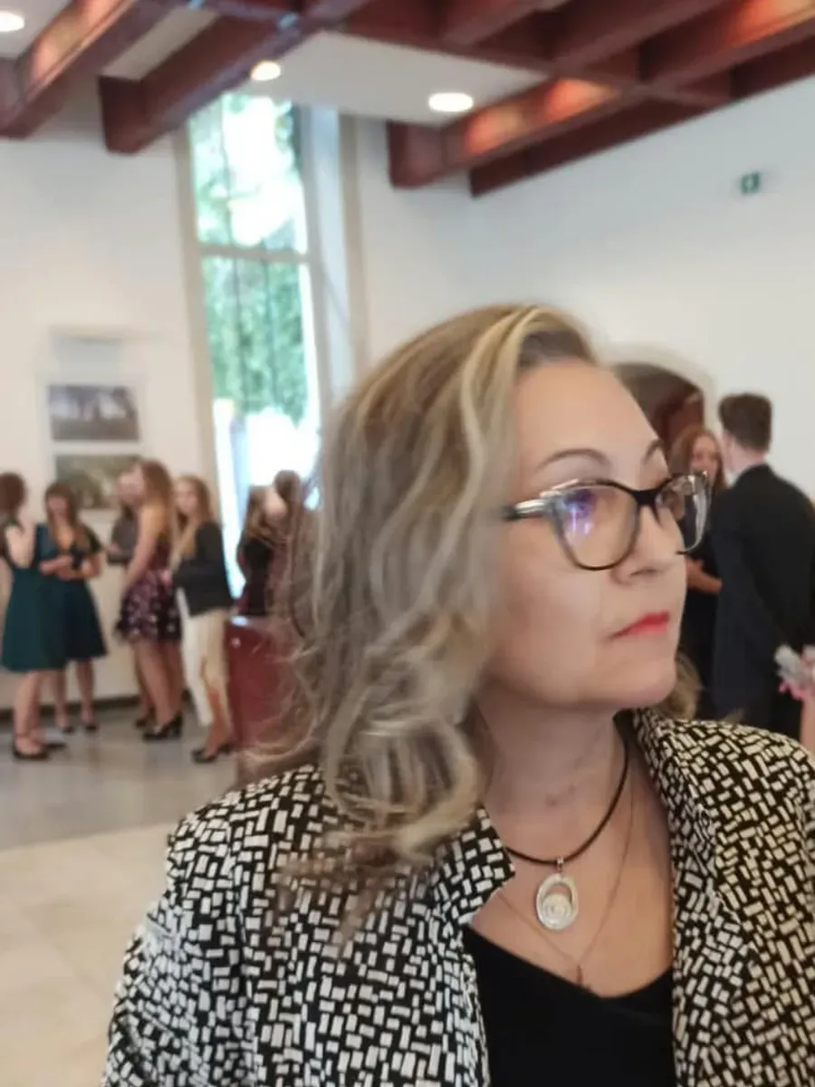 Bc. Eva Kačerová při předání diplomu ČVUT
