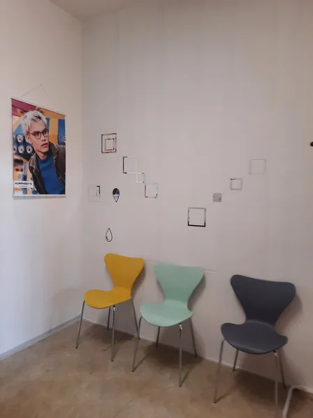 Čekárna optiky ve zdravotnickém středisku v Bezdružicích