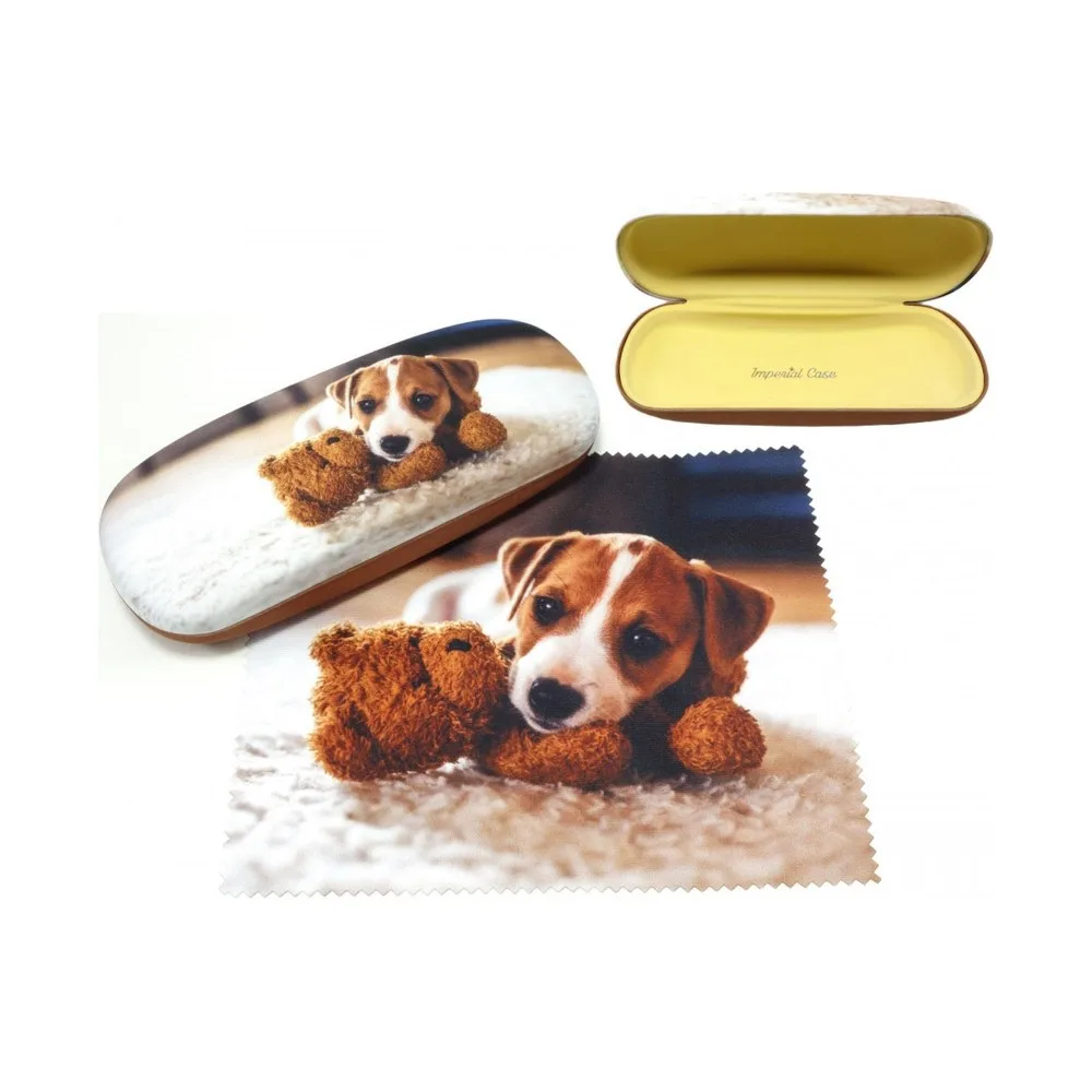 Pouzdro na brýle Jack Russel méďa 800100