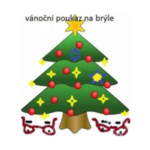 Dárkový Poukaz na brýle - Vánoce