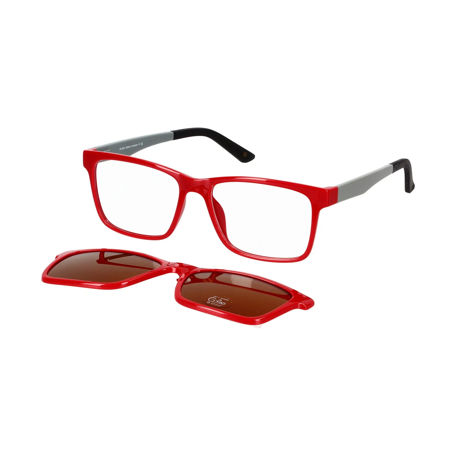 Cooline 175 c2 wine/grey 54/17/145 + clip-on