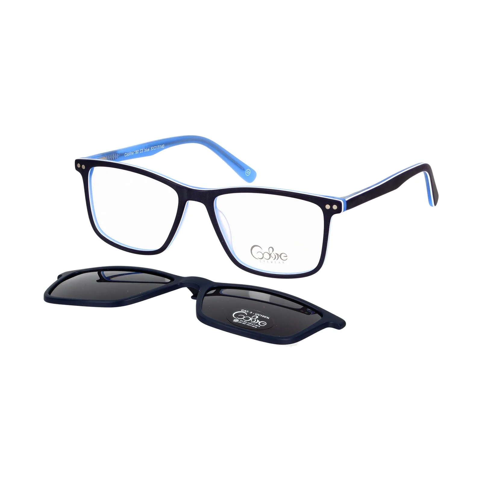 Cooline 180 c3 blue 53/17/140 + clip-on