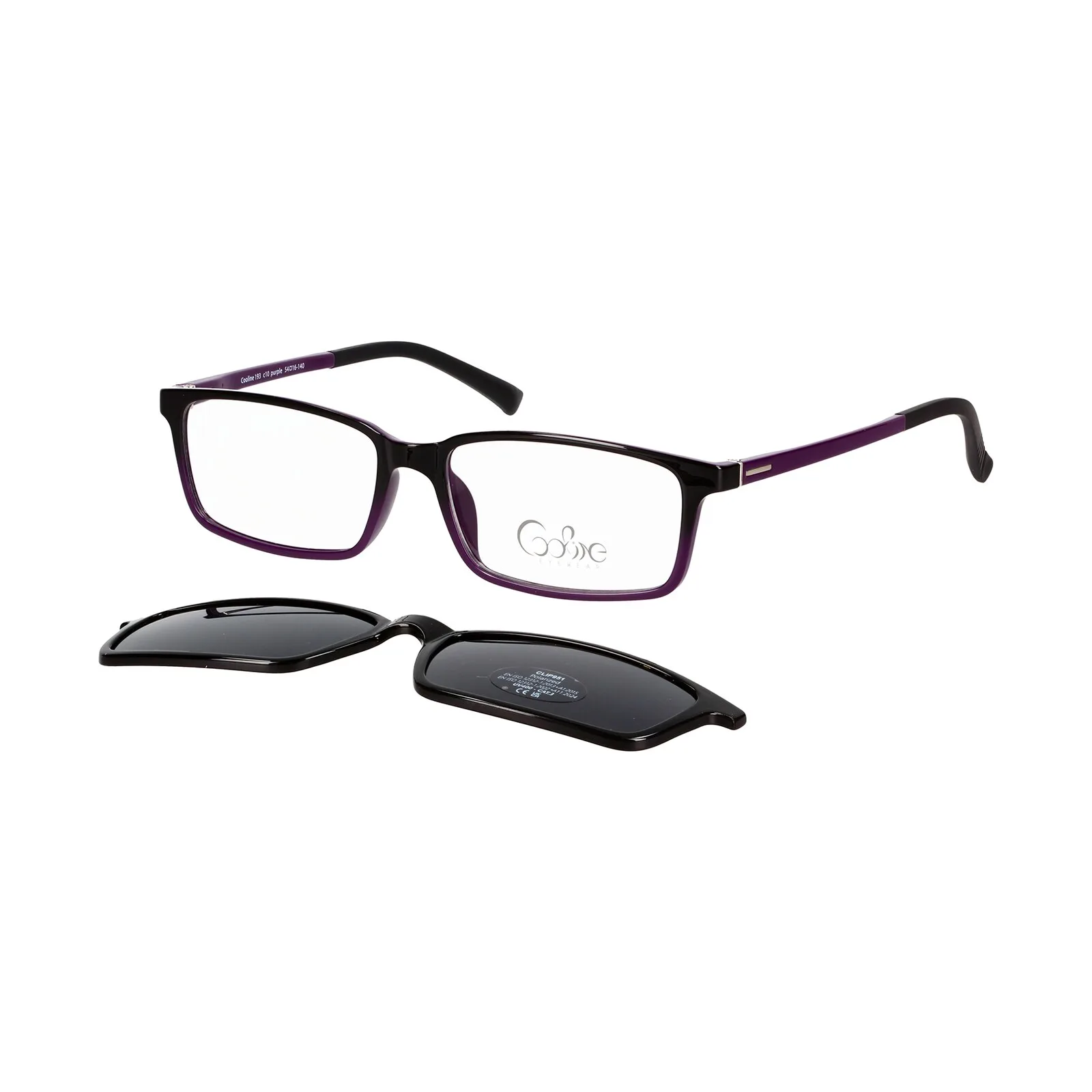 Cooline 193 c10 purple + clip-on 54/16/140